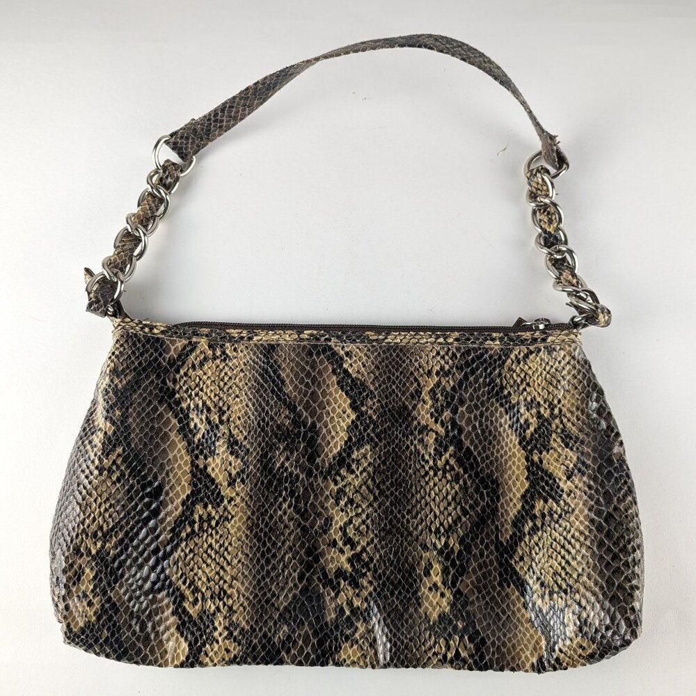 Sofia Vergara Faux Snakeskin Shoulder Purse - Picture 2 of 14
